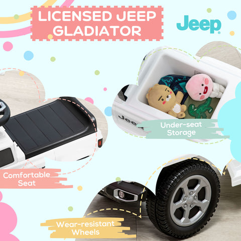 Kids Foot-to-Floor Ride on Push Car with Sounds