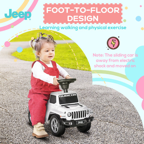 Kids Foot-to-Floor Ride on Push Car with Sounds