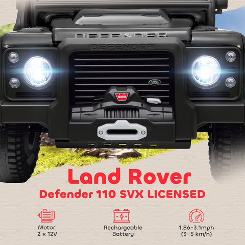 Electric Ride-on Car with Remote Control and LED Lights