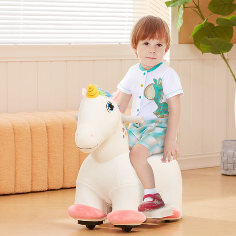 6V Kids Electric Battery-Powered Ride-on Unicorn Toy