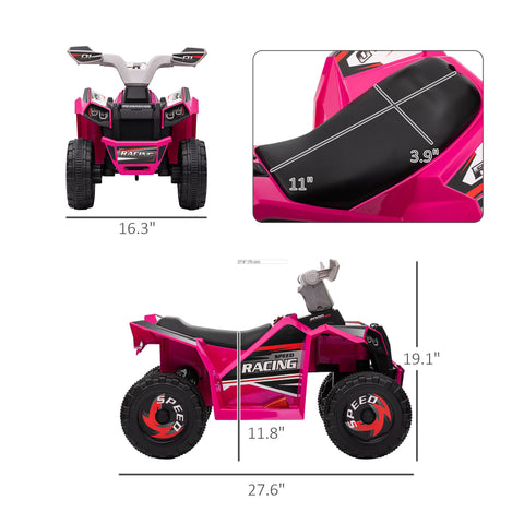 6V Electric Ride-On Toy Car for Toddlers