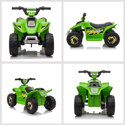 6V Electric Ride-on ATV Quad Toy for Toddlers
