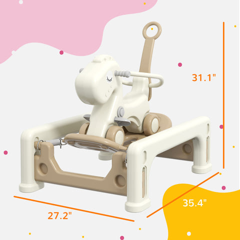 5-in-1 Rocking Horse for Toddlers 1-3 Years