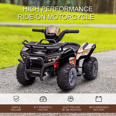 Kids 6V Battery Powered Electric ATV Quad Ride-On Car