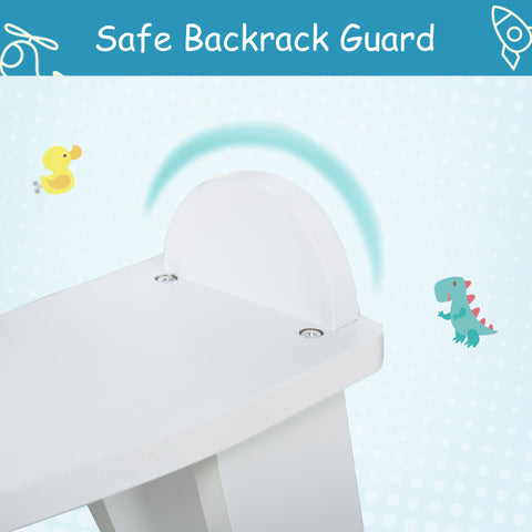 Classic Wooden Rocking Horse Ride-On Toy for Toddlers