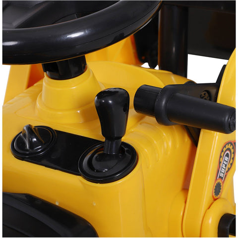 3-in-1 Ride-On Bulldozer Toy Tractor with Shovel