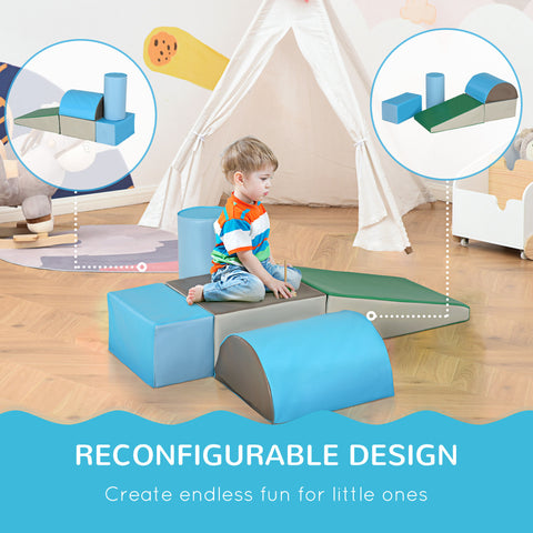 5-Piece Climb and Crawl Activity Foam Play Set