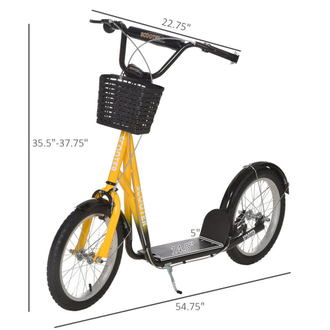 Youth Kick Scooter with 16