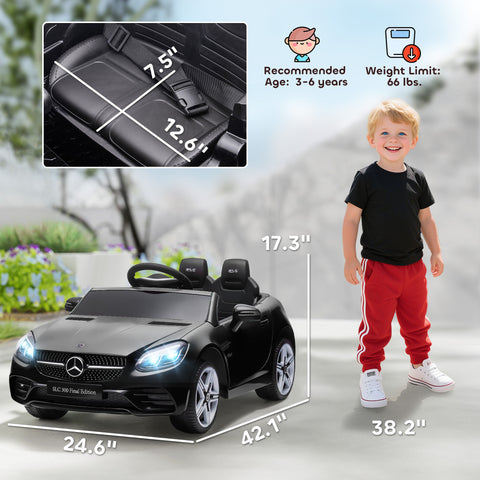 12V Battery-Powered Kids Ride-On Car with Remote Control