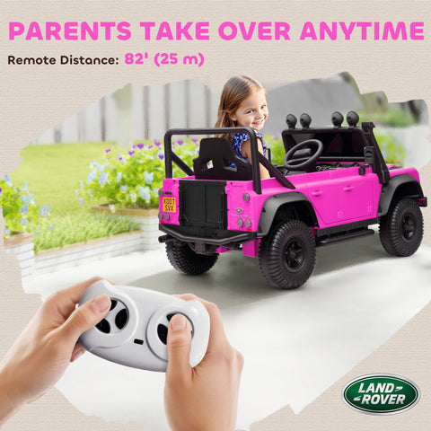 Kids Electric Ride-On Car with Remote Control and LED Lights
