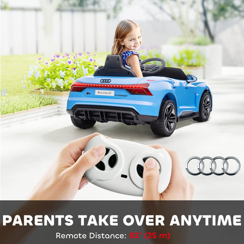 12V Kids Ride-on Car with Remote Control and Suspension