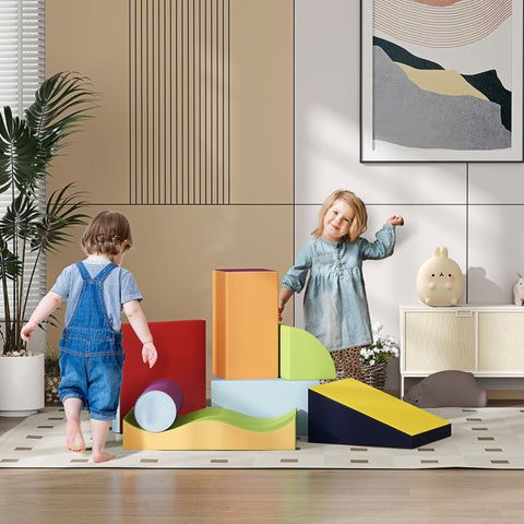 7-Piece Soft Foam Climb and Crawl Activity Play Set