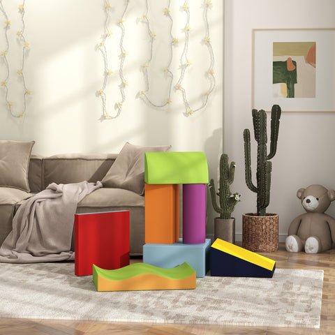 7-Piece Soft Foam Climb and Crawl Activity Play Set