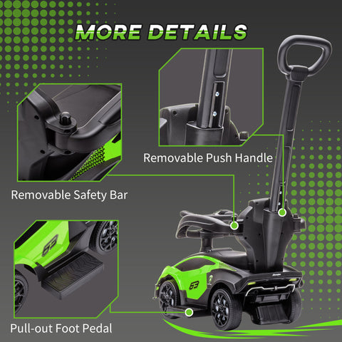 Toddler Push Car | Stroller Walking Ride-On Car for Ages 18-36 Months