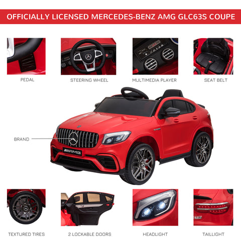 12V Electric Toddler Ride-On Car with Remote Control