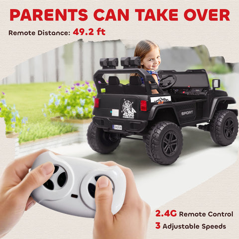 24V 2-Seater Electric Ride on Truck with Remote Control