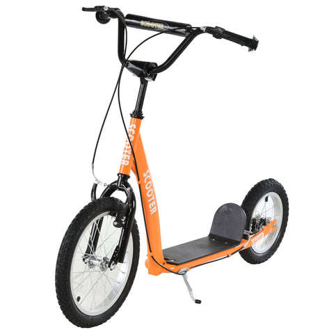 Kids Kick Scooter with Adjustable Handlebar and Dual Brakes