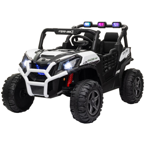 2-Seater 24V Kids Electric Ride-On Car with Remote Control