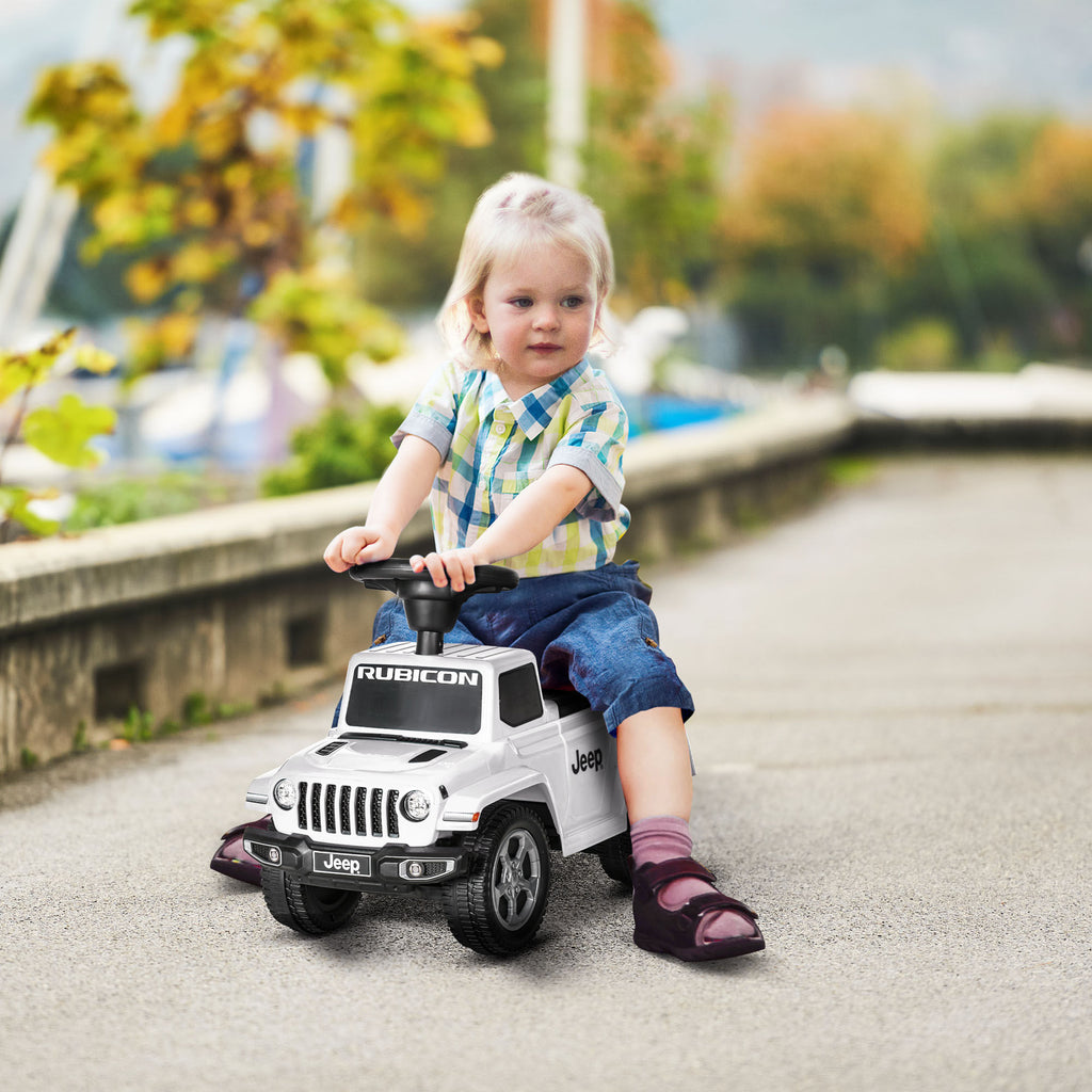 Kids Foot-to-Floor Ride on Push Car with Sounds