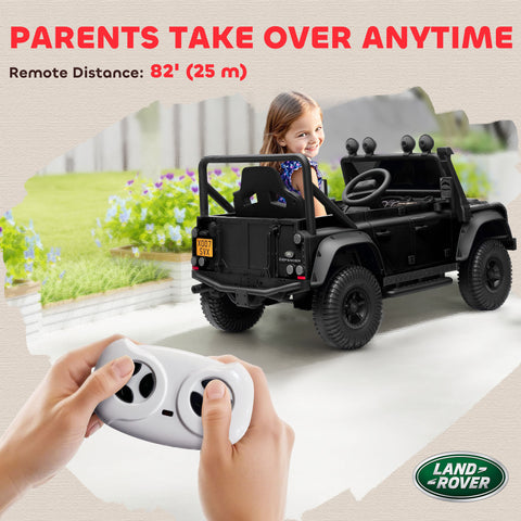 Electric Ride-on Car with Remote Control and LED Lights