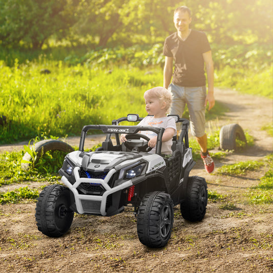 2-Seater 24V Kids Electric Ride-On Car with Remote Control