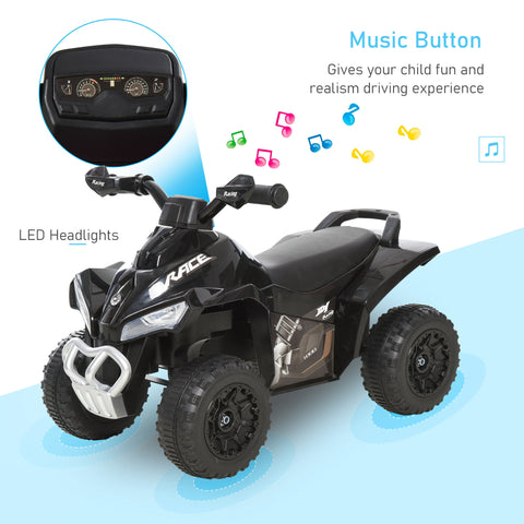 Kids Foot-to-Floor Ride-On Push Car Walking ATV Toy