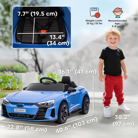 12V Kids Ride-on Car with Remote Control and Suspension