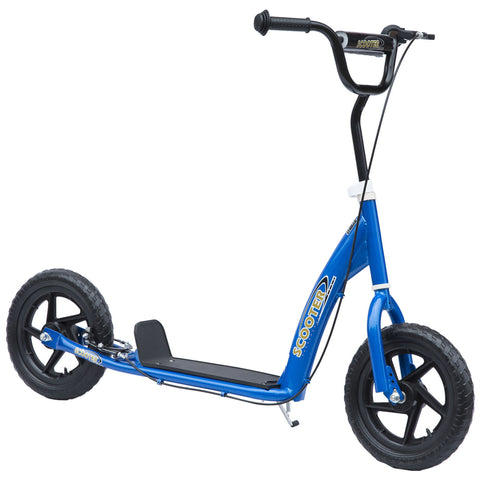 Adjustable Kids Kick Scooter with Big Wheels and Rear Brake