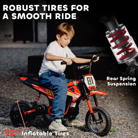 24V Electric Dirt Bike with 250W Motor and 12