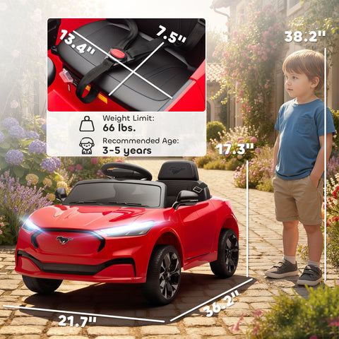 12V Kids Electric Ride-On Car with Remote Control
