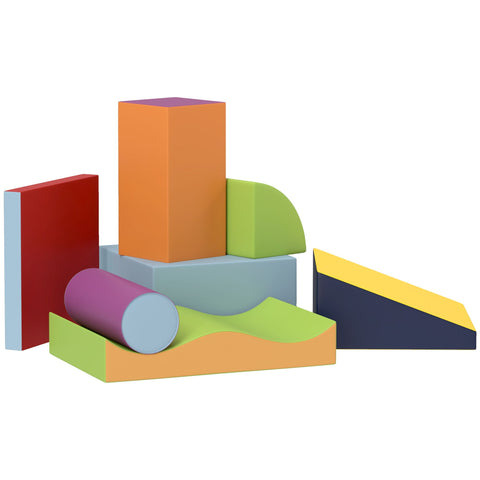 7-Piece Soft Foam Climb and Crawl Activity Play Set