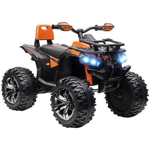 12V Kids Ride-On 4-Wheeler Electric ATV with Headlights