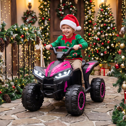 12V Kids Ride-On Electric ATV Quad Vehicle for Toddlers