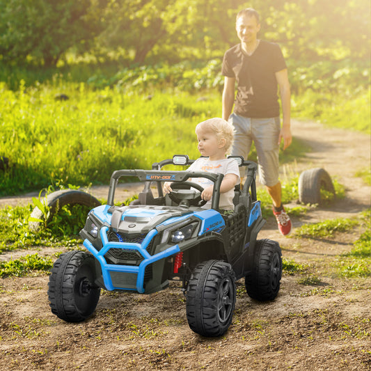 2-Seater 24V Kids Electric Ride-On Car with Remote Control