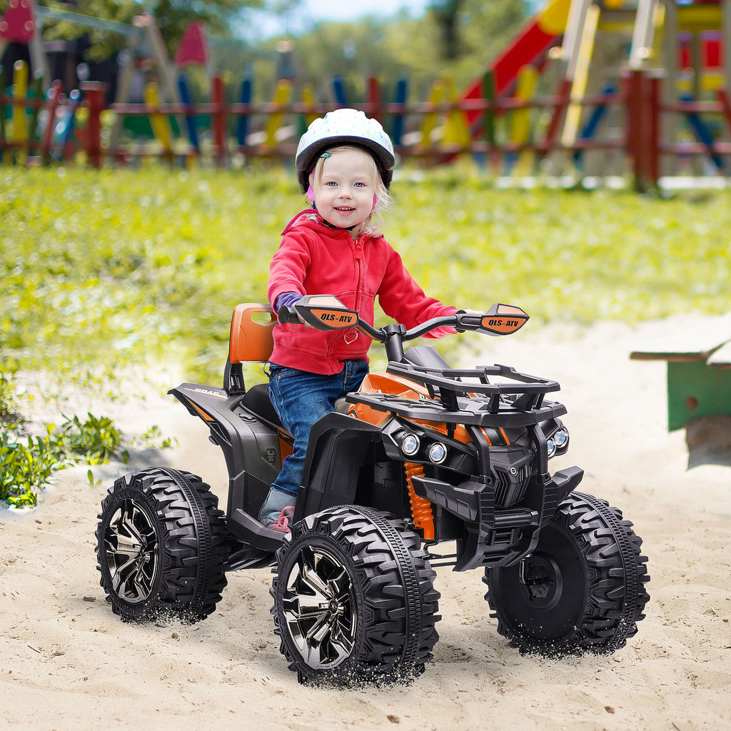12V Kids Ride-On 4-Wheeler Electric ATV with Headlights