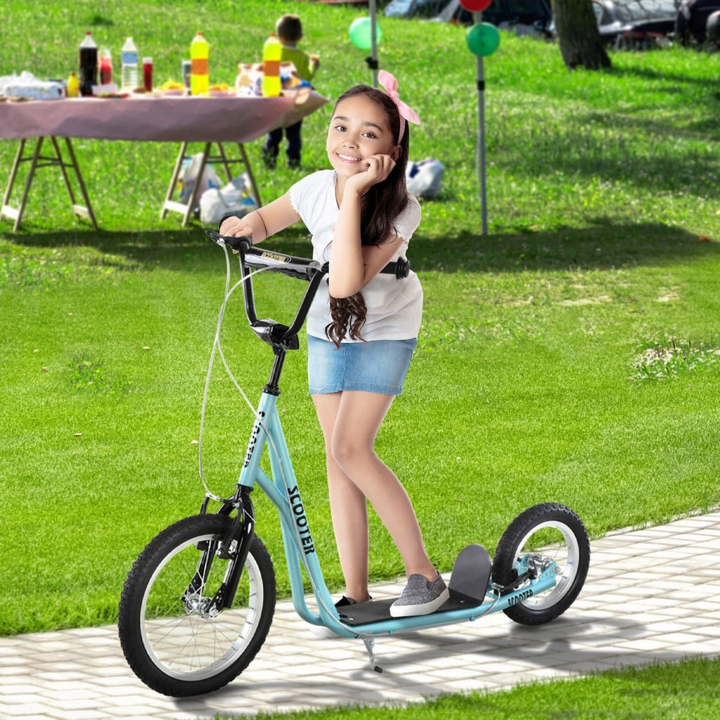 Kids and Teens Youth Scooter with Adjustable Handlebar