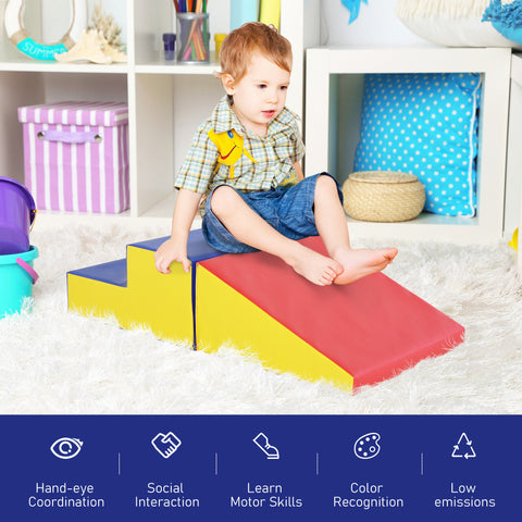2-Piece Climb & Crawl Activity Play Foam Building Blocks