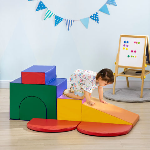 7-Piece Rearrangeable Toddler Climber Set