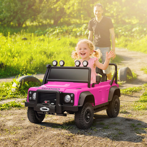 Kids Electric Ride-On Car with Remote Control and LED Lights
