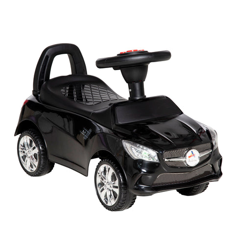 Foot-to-Floor Sliding Ride-On Push Car for Toddlers with Music