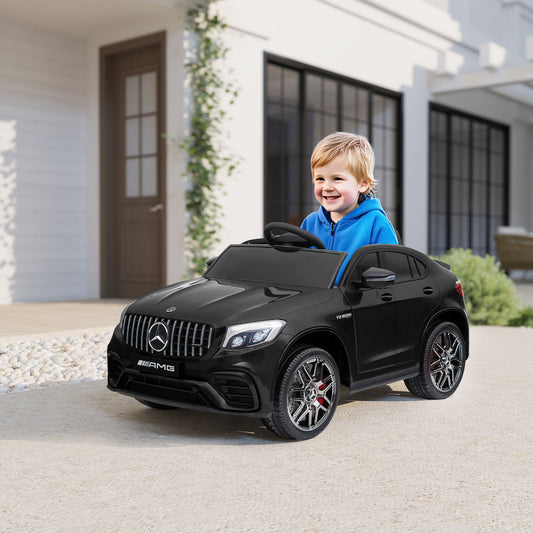 Electric Kids Ride-On Car with Remote Control and Lights