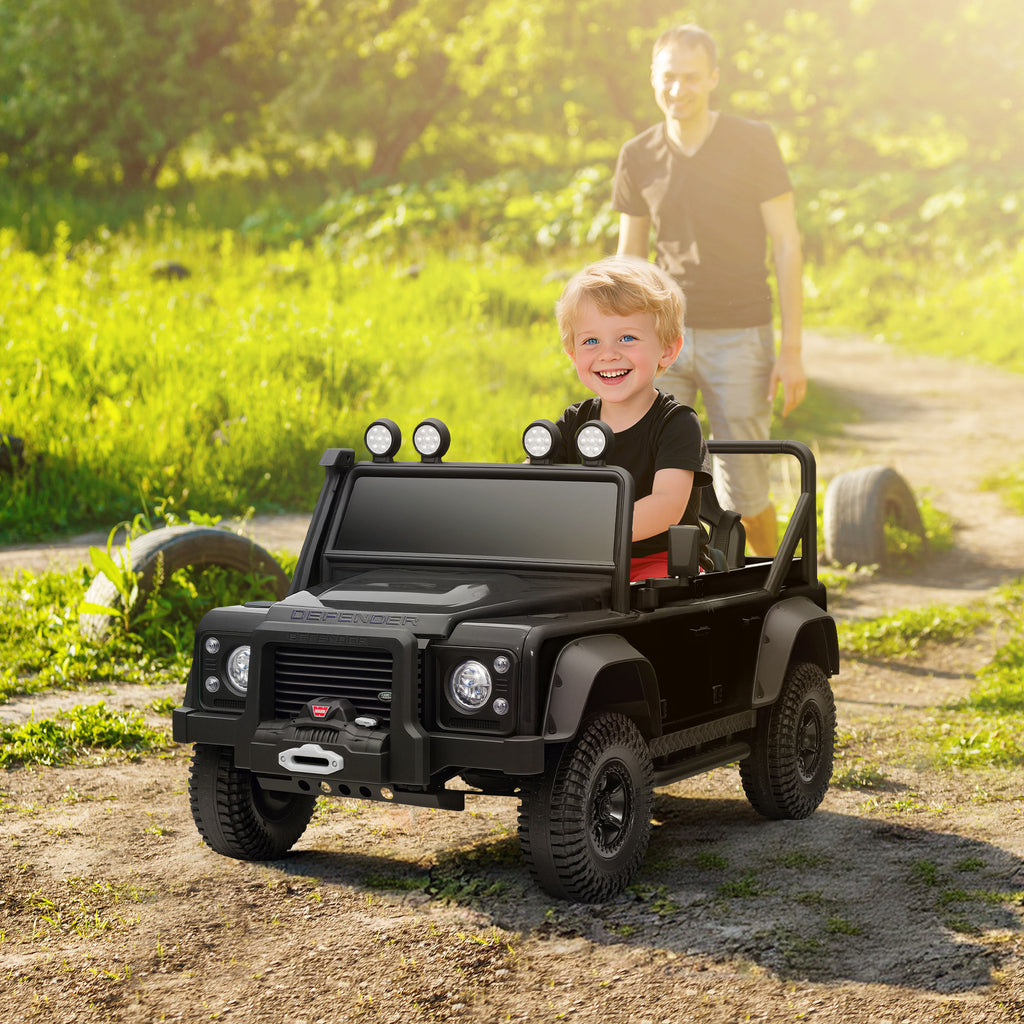 Electric Ride-on Car with Remote Control and LED Lights