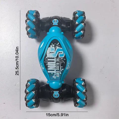 Deformable Stunt Twist Remote Control Car with Lights and Music