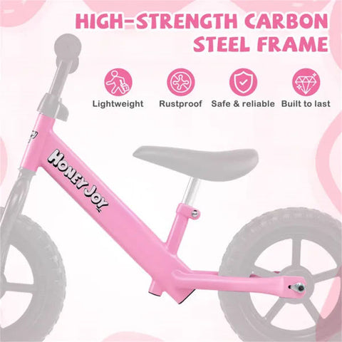 Toddler Balance Bike for 2-5 Years with 11-Inch Foam Tires