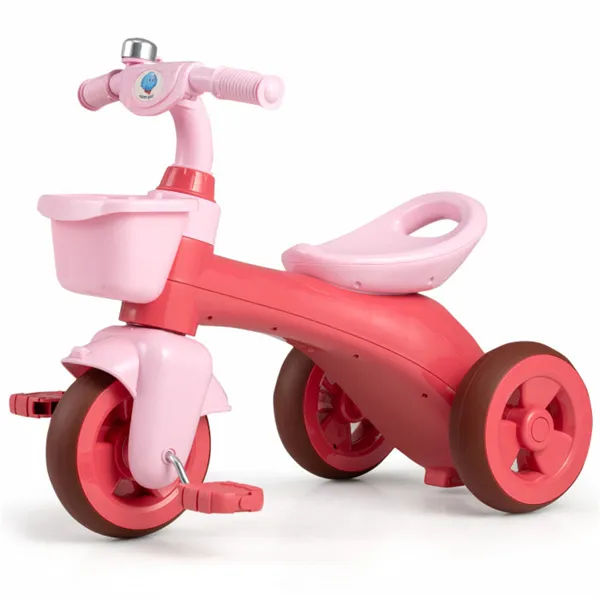 Toddler Tricycle for 3-5 Years With Storage Baskets
