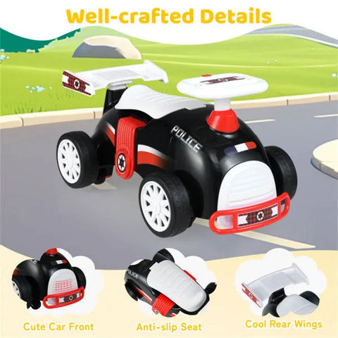 Kids Musical Ride-On Sliding Car for 19-36 Months