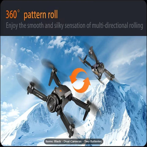 Foldable HD Aerial Drone with Screen Remote Control
