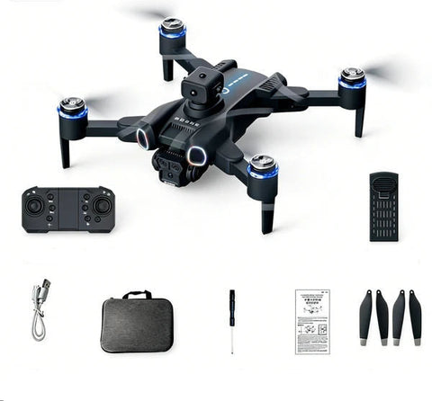 Foldable Brushless RC Drone with LED Navigation Lights