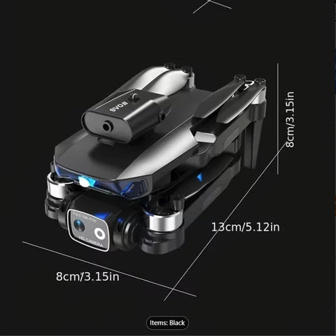 Foldable Dual-Camera Drone With Optical Flow Positioning
