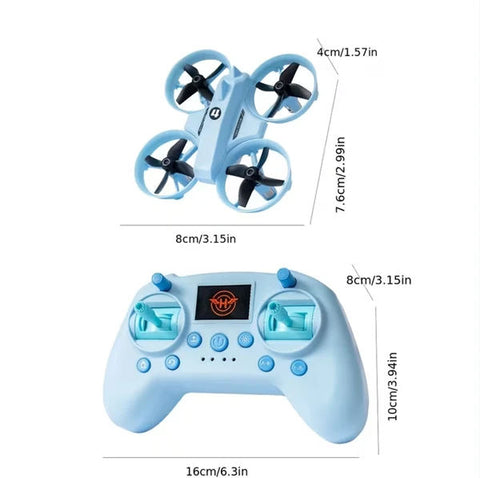 Mini Remote Control Drone with Obstacle Avoidance